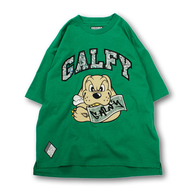 GALFY Tシャツ ガル札 Tee 3カラー サイズ L　BigシルエットTシャツ 犬 骨 142...