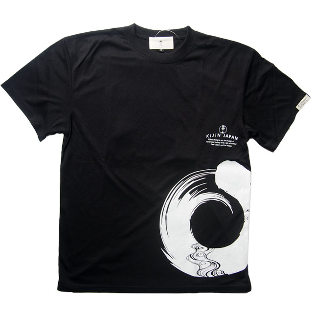父の日 和柄tシャツ 汗っかきの味方まるめんシリーズT 円相 T