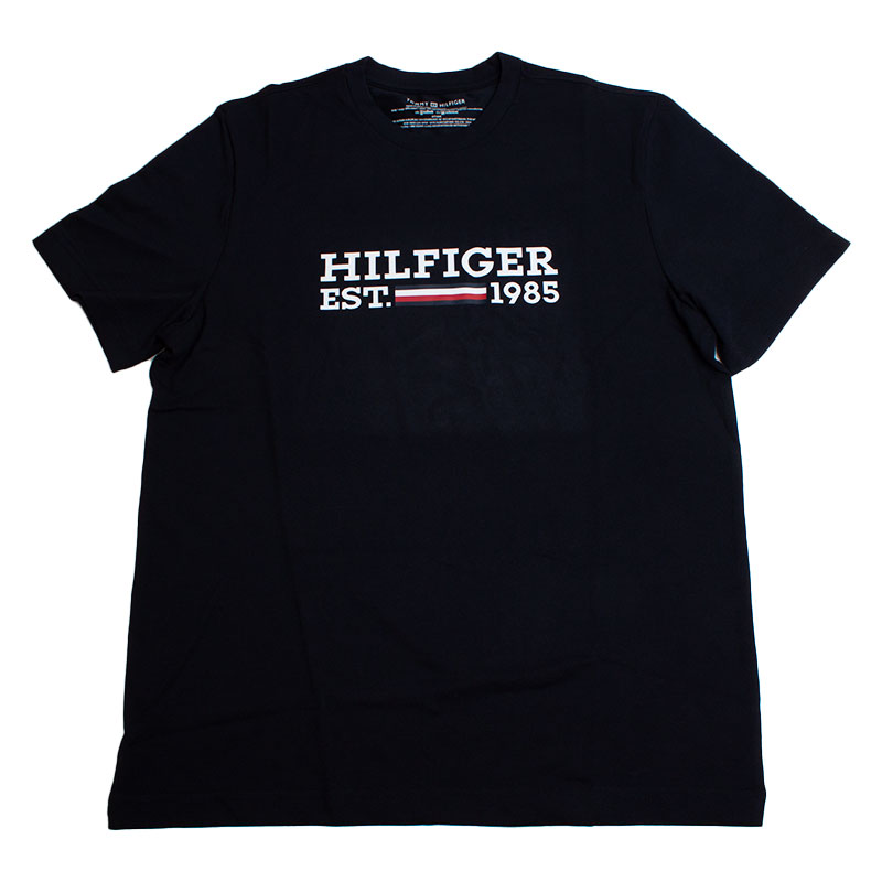 TOMMY HILFIGER トミーヒルフィガー Tシャツ フロント ロゴ 半袖