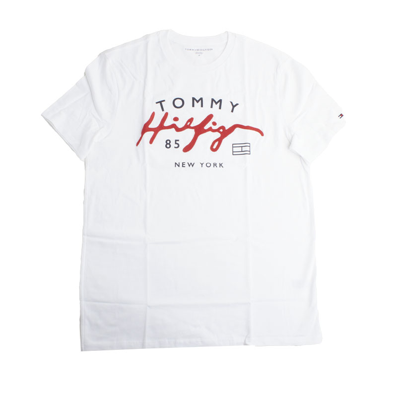 TOMMY HILFIGER トミーヒルフィガー Tシャツ フロント ロゴ 半袖