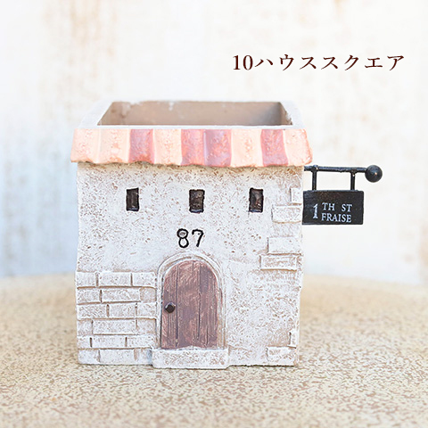 多肉植物2個×ミニプランターセット アタァリィェイ スクエア 培養土