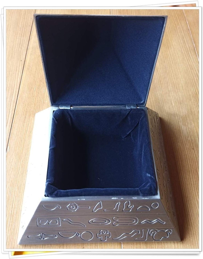 収納 付き ピラミッド 模型 小物入れ アンティーク レトロ 置物