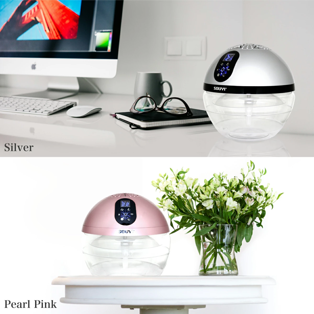 SOUYI（ソウイ） 加湿空気清浄機 バイオバースボール DX SY-071 加湿機