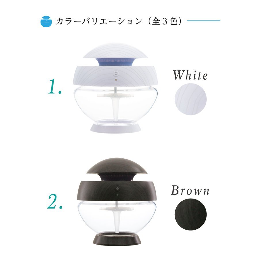 セラヴィ arobo アロボ 空気清浄機 CLV-1010-M-WD watering air