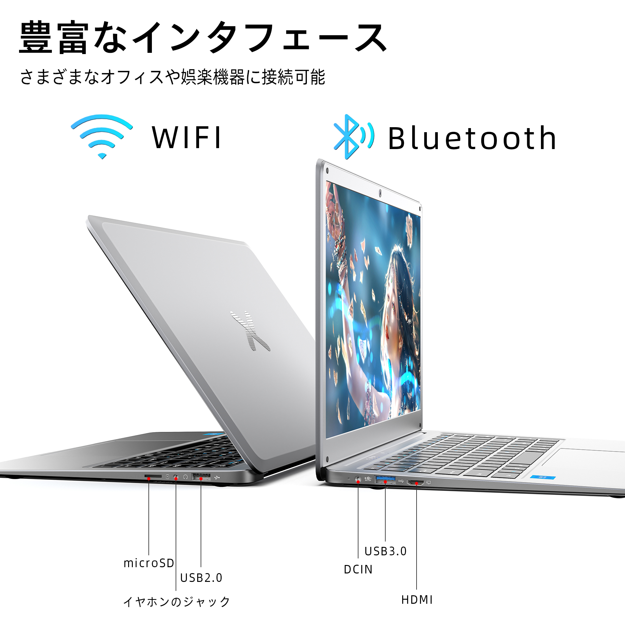 ノートパソコン 新品 薄型 ノートPC office付き Windows11搭載 14インチ Celeron N3350 メモリ6GB  SSD1TB最大 日本語キーボード パソコン ノート 初期設定済みQ8 : sakura1464 : VETESA - 通販 -  Yahoo!ショッピング