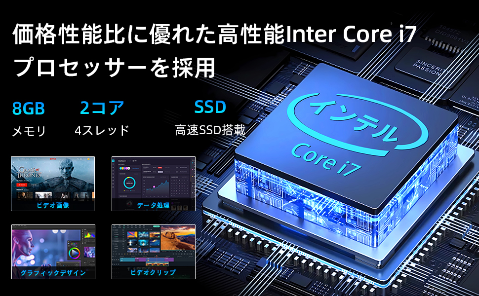 【買い】爆速4コアCore i7にSSD搭載で超快適！タッチパネルで使いやすい！ Windowsノート本体