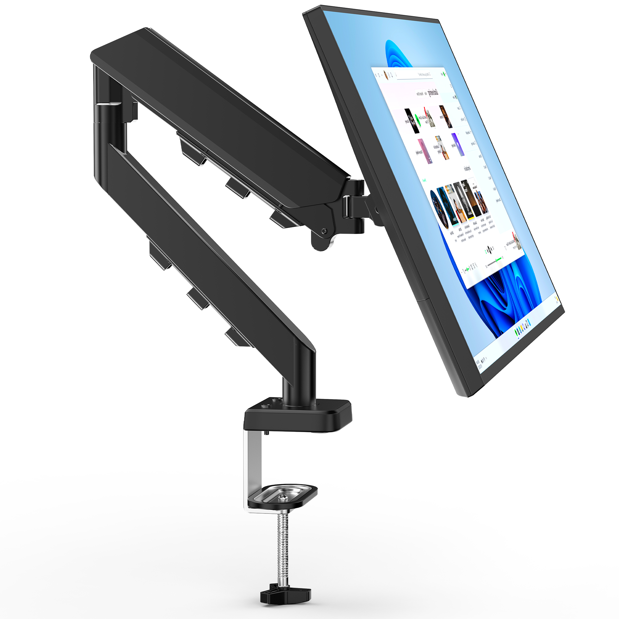 VETESA 新品モニター アーム 1画面用 液晶ディスプレイ ガス