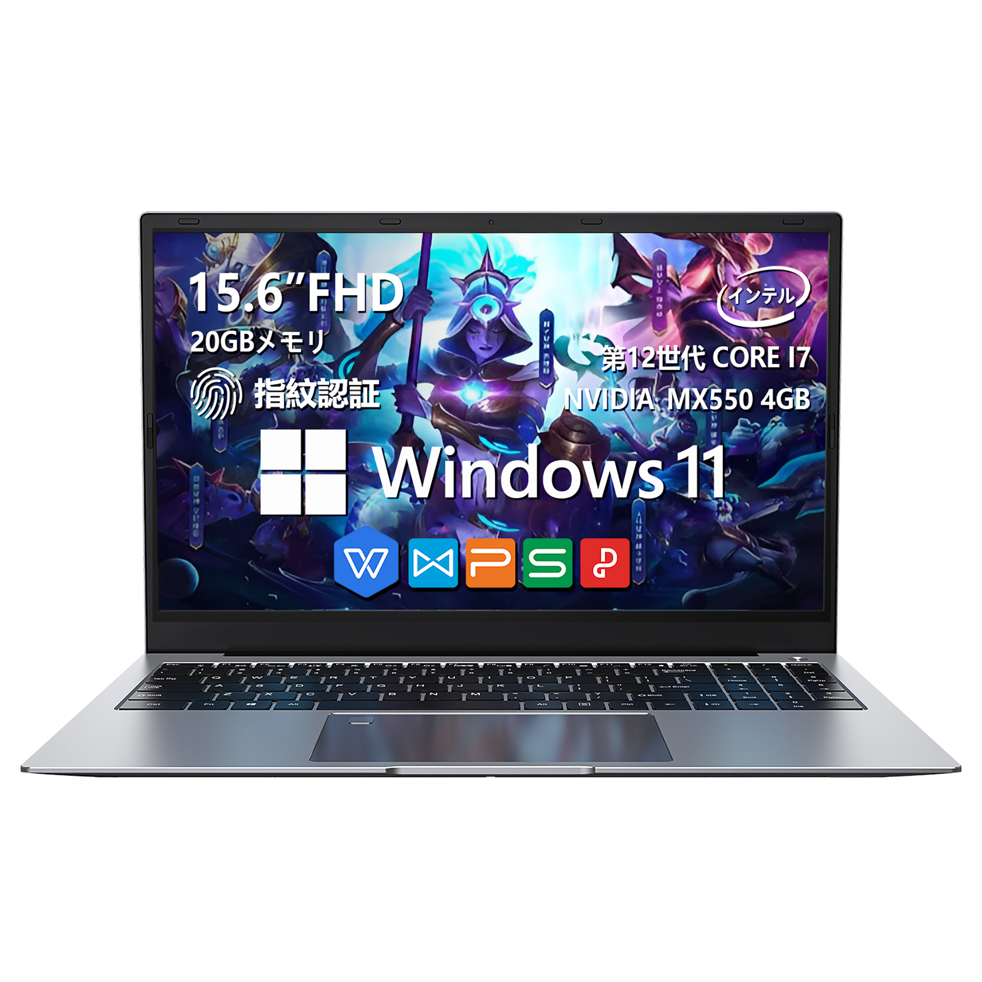 新品 ゲーミング ノートパソコン 第12世代 インテル Core i7 15.6インチ 1920×1080FHD ディスプレイ メモリ20GB 大容量SSD  512GB 1TB バックライトkb DH02-55 : gamei716g512 : VETESA - 通販 - Yahoo!ショッピング