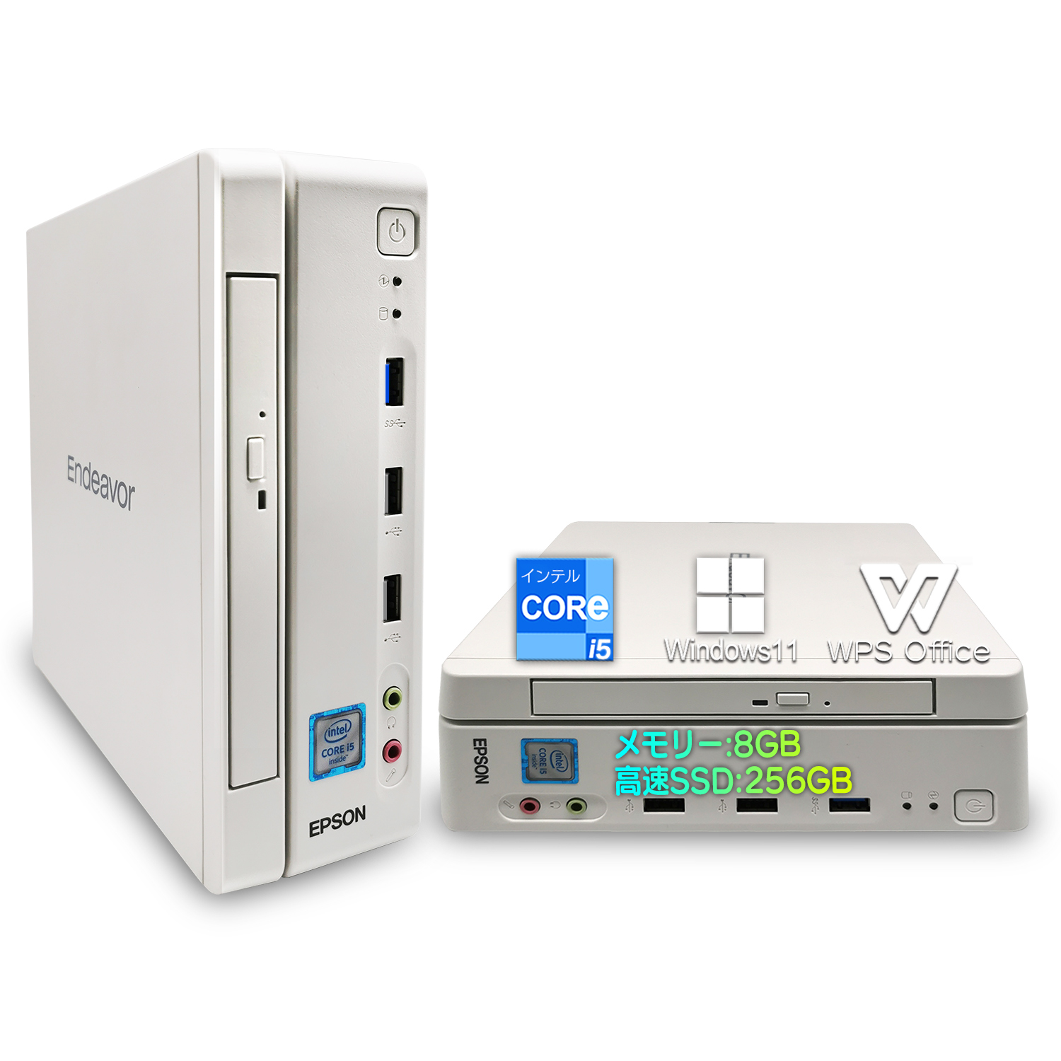 エプソン（EPSON） 中古 デスクトップパソコン 手のひらサイズ ミニPC