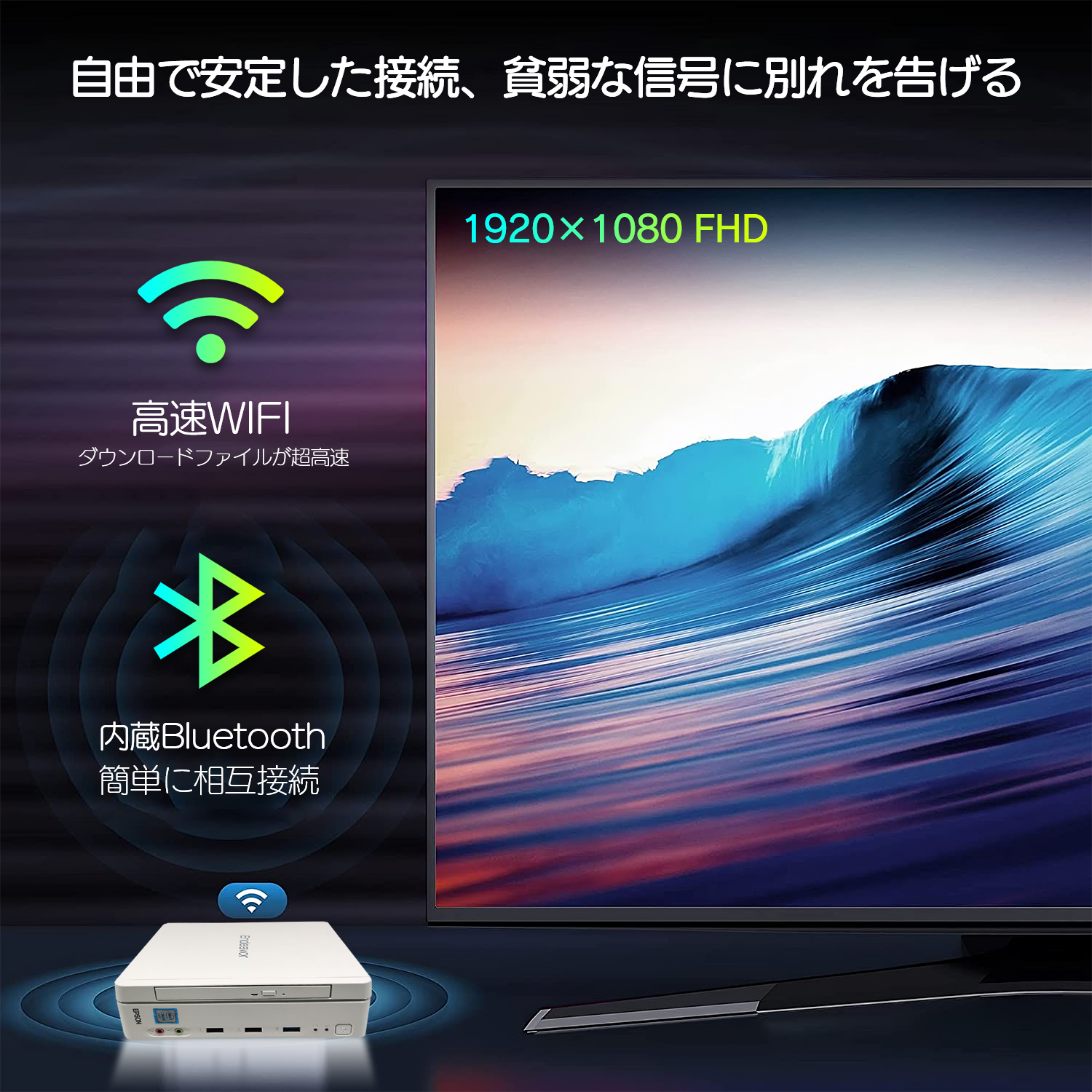 エプソン（EPSON） 中古 デスクトップパソコン 手のひらサイズ ミニPC