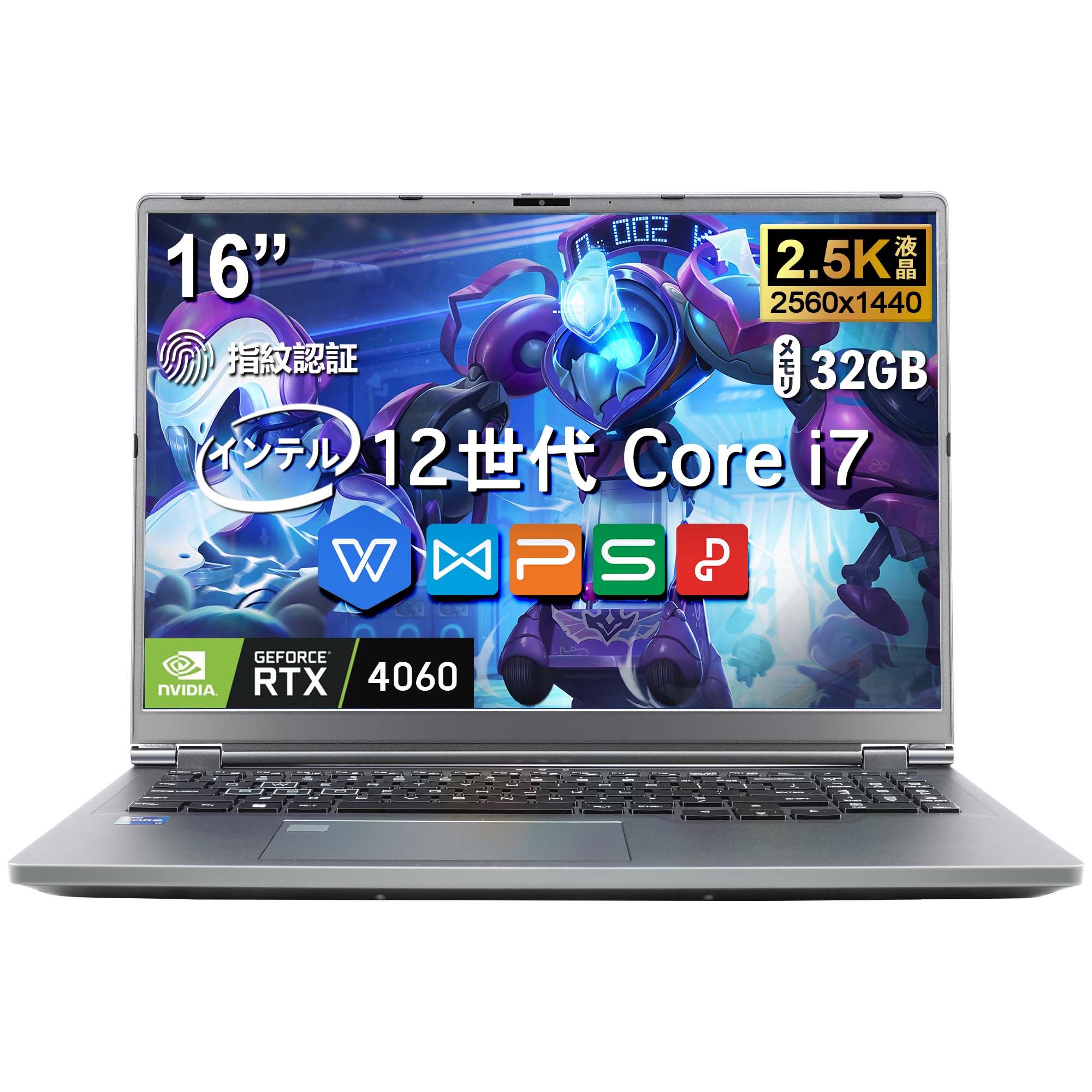 �m�[�g�p�\�R�� �V�i �Q�[�~���O �p�\�R�� �C���e��  Core i7-13 RTX 4060 ������16GB 32GB SSD1TB�ő� 16�C���` 1920x1200 FHD Office Windows11 ���� GM03