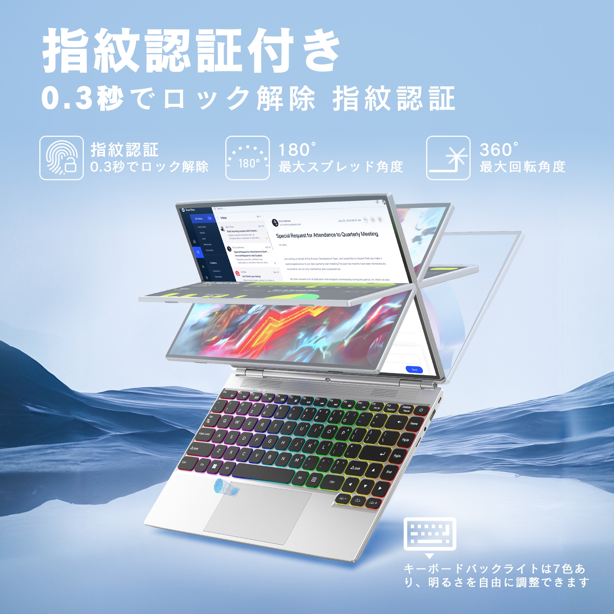 ノートパソコン タッチパネル 14インチWindows 11 WPS搭載 第12世代Celeron 16GB 512GB 拡張可能 FHD  指紋認証付き バックライトキーボード 200万画素 HL140S : n15dp1-nooffice : VETESA - 通販 -  Yahoo!ショッピング