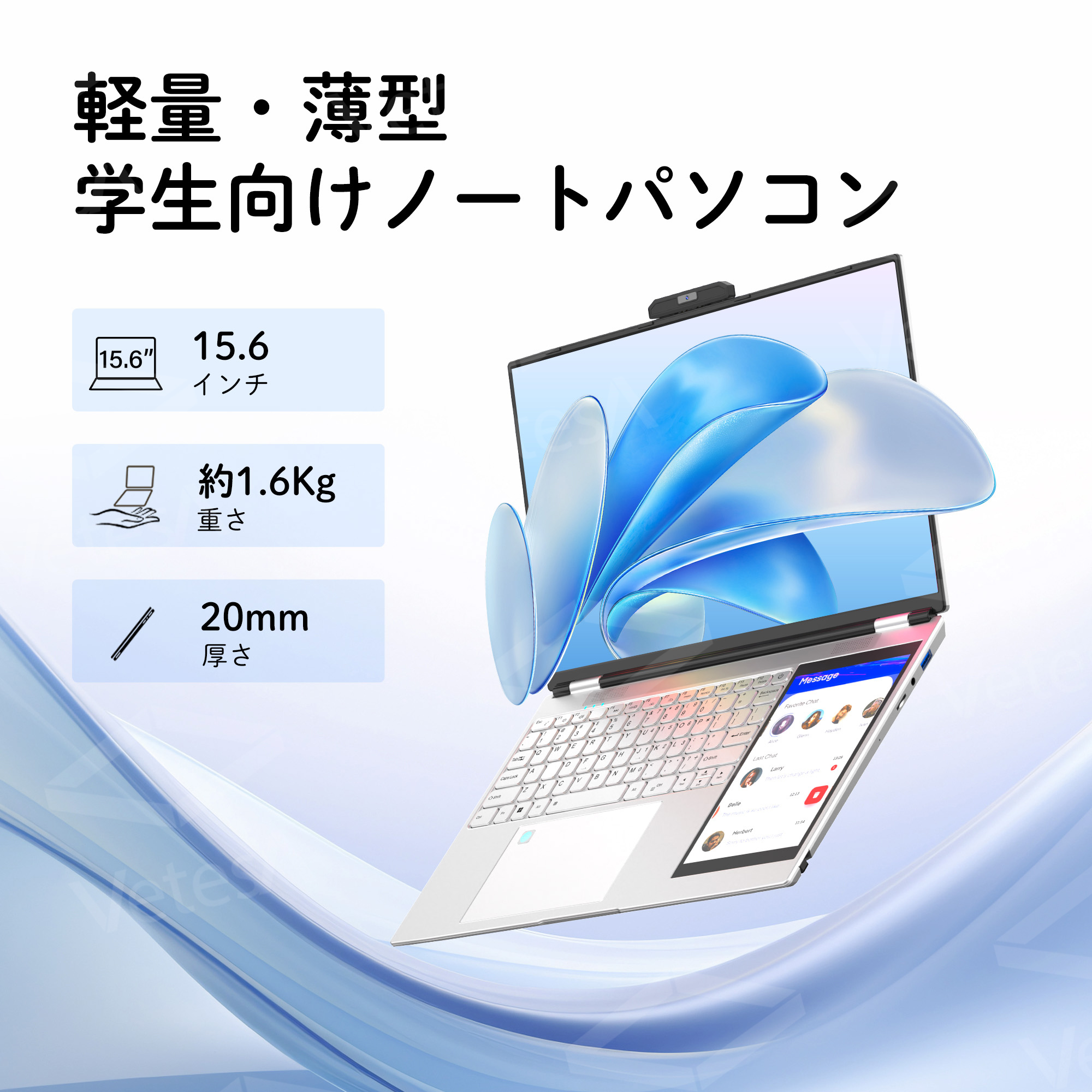 VETESA 新品 ノートパソコン WPS搭載 windows11 第12世代intel N 15.6