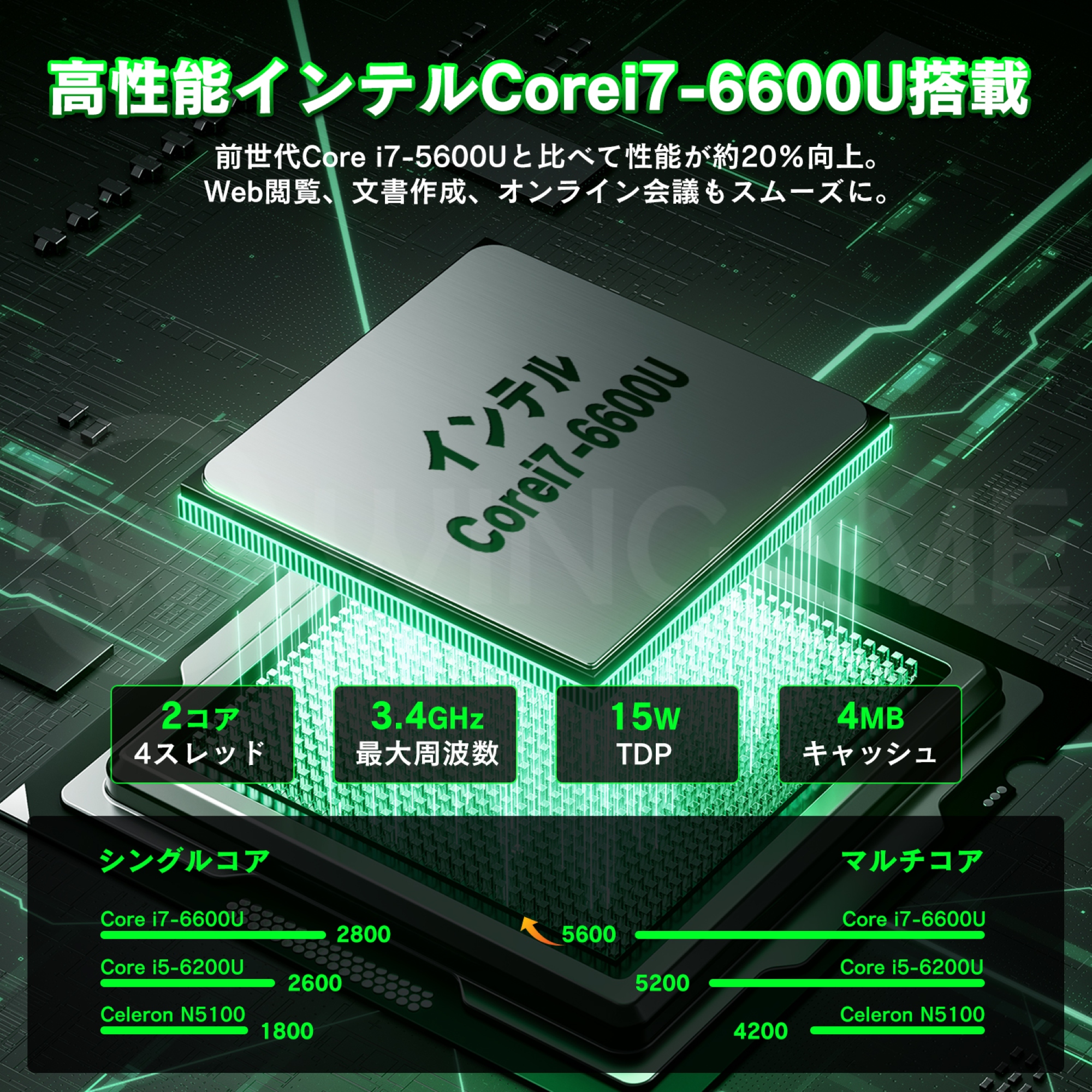ゲーミングpc ノートパソコン 新品 15.6型 windows11 Office付き Core i7-6600u メモリ16GB SSD256GB/512GB テンキー付き バックライト WEBカメラ i7q7爆買 関連画像1