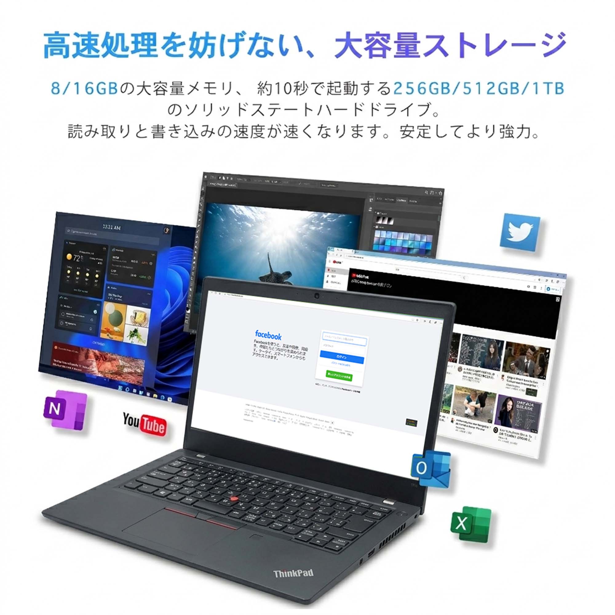 ThinkPad L ノートパソコン 中古 LenovoThinkPad L14 第11世代 Core i5 