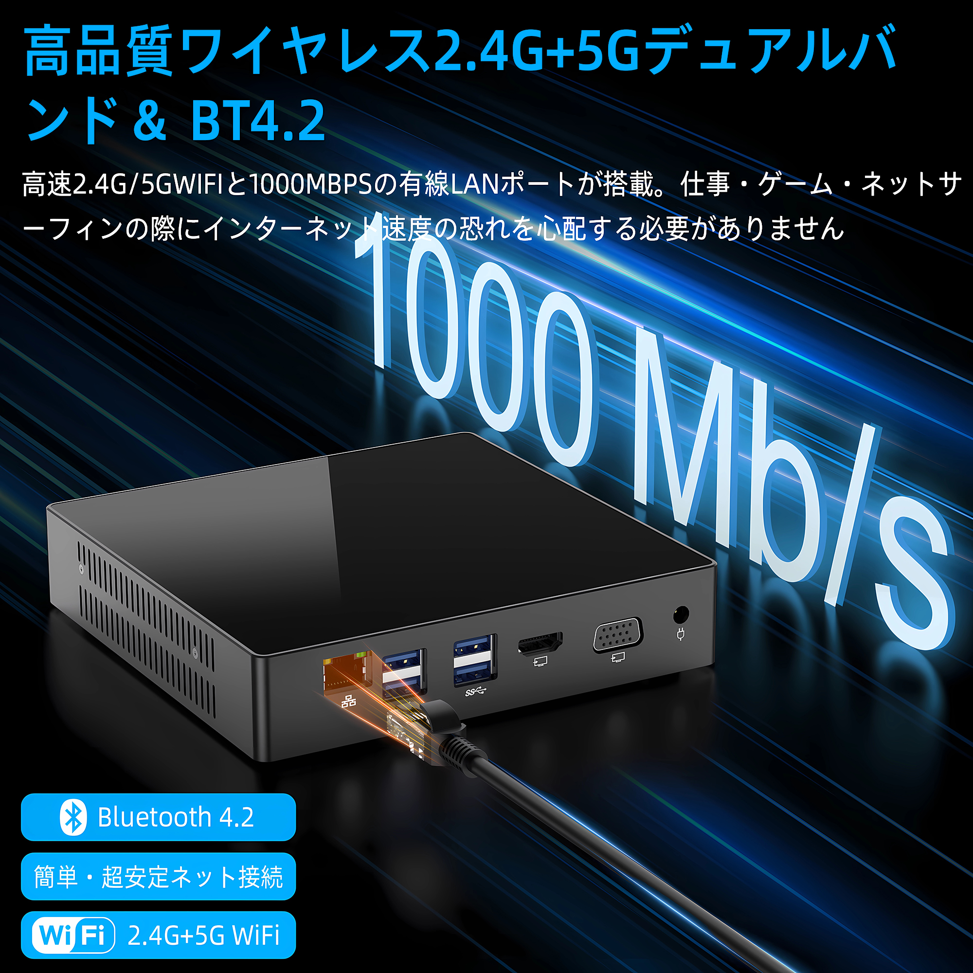 デスクトップパソコンミニPC メモリ12GB  SSD 256GB/512GB/1TB Windows11 WPS 省スペース小型pc miniPC DVDドライブ内蔵 インテル Celeron デスクトップpc｜sowa-shop｜07
