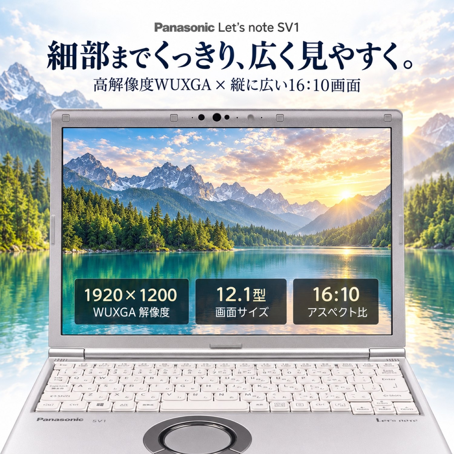 Let's note SV ノートパソコン 中古 第11世代 Core i5 パナソニック