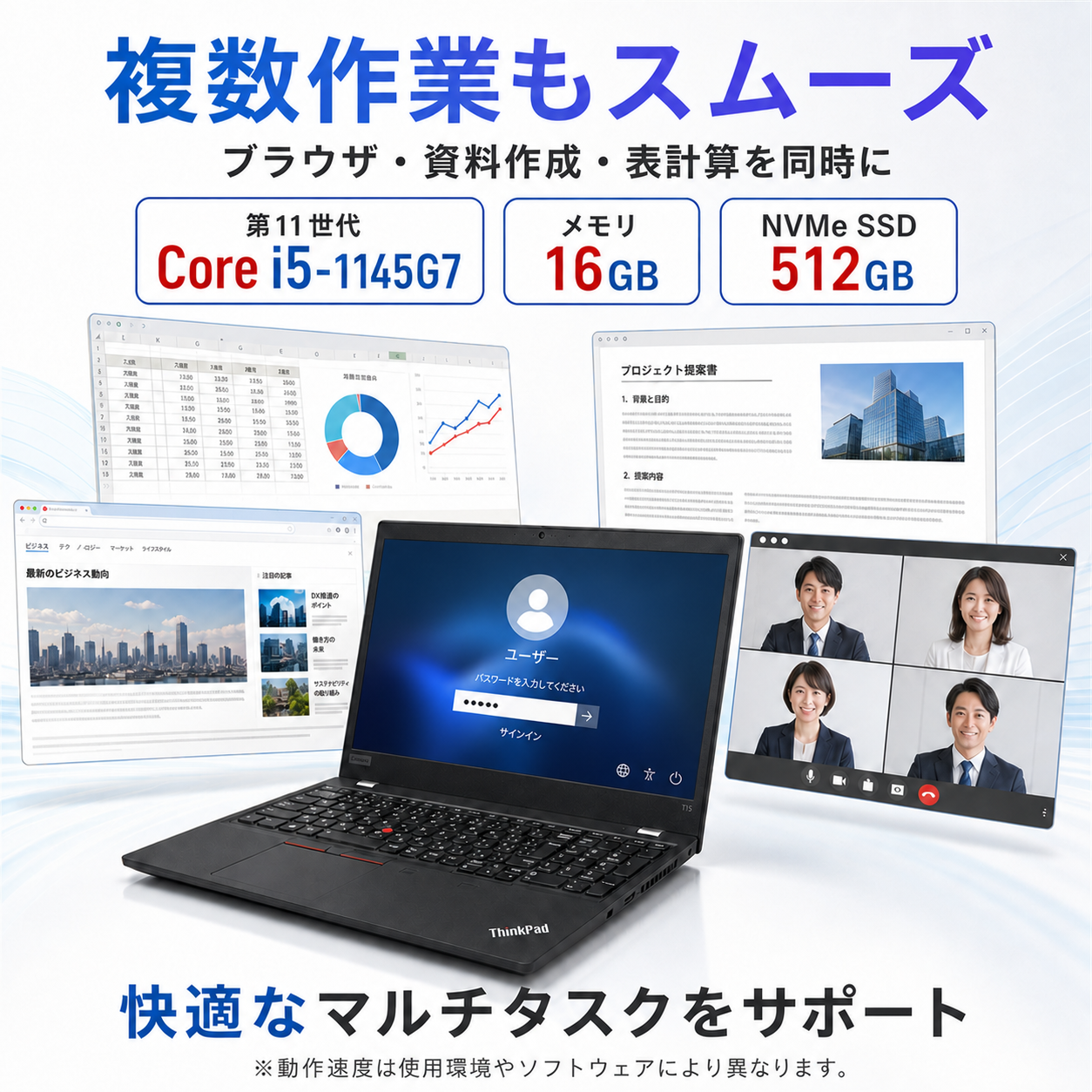 Lenovo ThinkPad T14 T15 第11世代