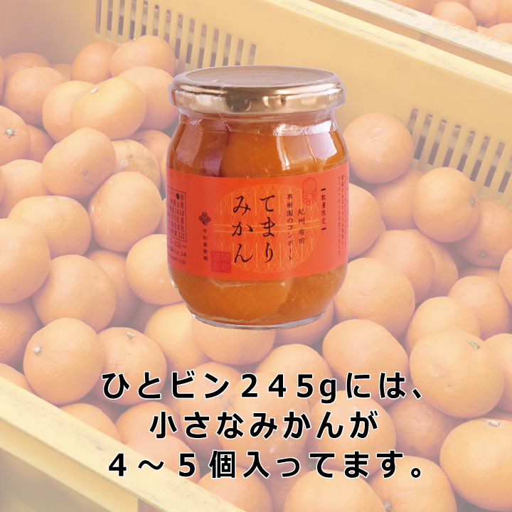 みかん シロップ漬け てまりみかん 245g×３個入り まるごと お取り寄せ 有田 和歌山 みかんまるごと 早和果樹園｜sowamikan｜02