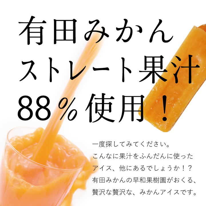 早和果樹園のみかんアイスバー