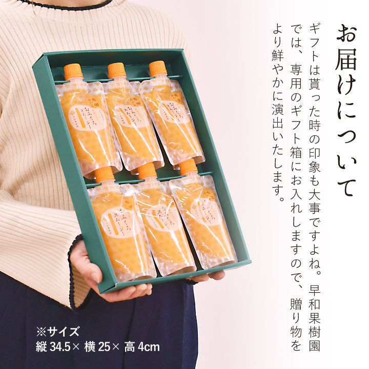 早和果樹園 おふくろスムージー みかん 20個セット 御中元 お土産 有田みかん 早和果樹園 スムージー ギフト お見舞い 飲むゼリー パウチ みかん