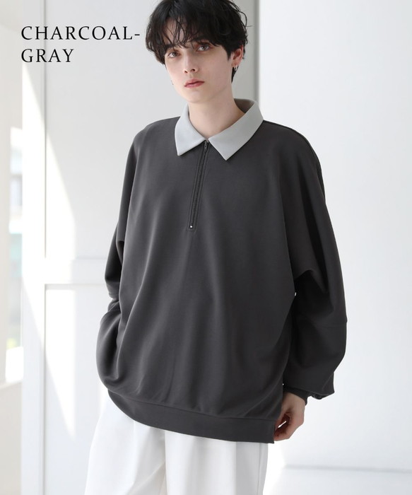 美品　センソユニコ J.branche オーバーサイズシャツ　プルオーバー　犬 美品 センソユニコ J.branche オーバーサイズシャツ プル