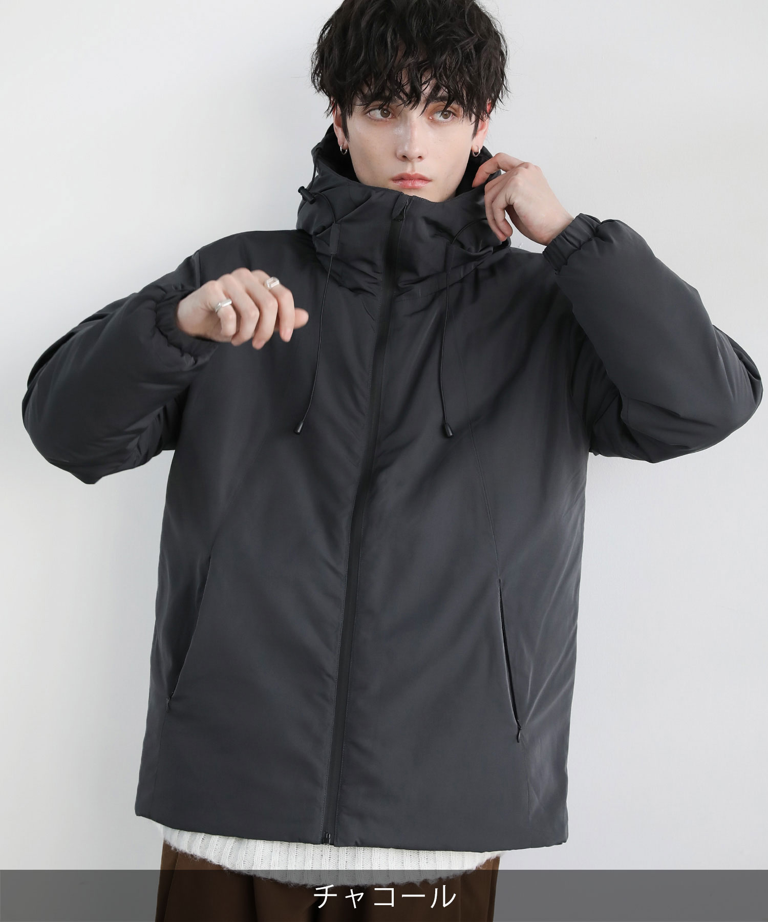 ジャケット・アウター WOOL MAX CANVAS HOODED BLOUSON 23ss WOOL MAX CANVAS HOODED BLOUSON (A23SB02WC) | AURALEE