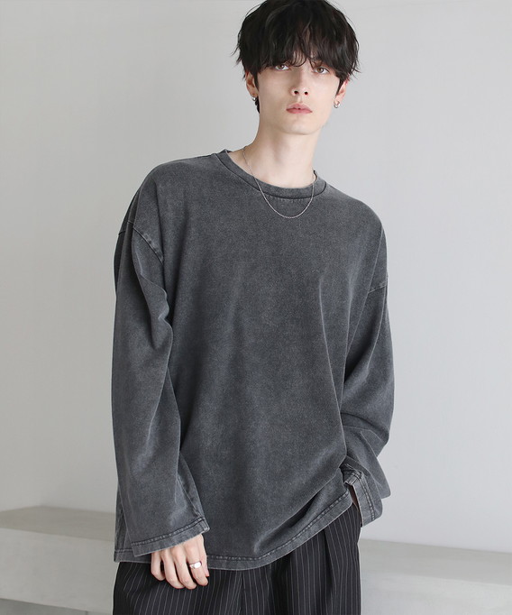 ASTRONOMY メンズ 秋服 Tシャツ 長袖 カットソー トップス ロンT