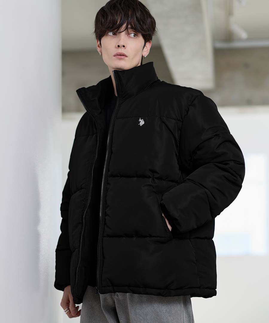 中綿ジャケット メンズ ブルゾン スタンドネック ハイネック