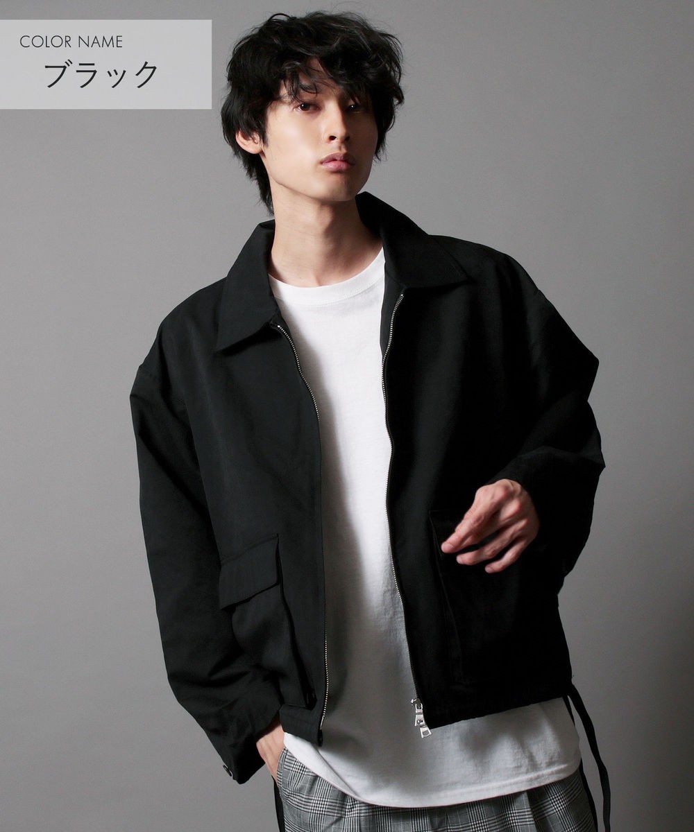 ショート ドリズラー ジャケット ショート丈 アウター メンズ 春