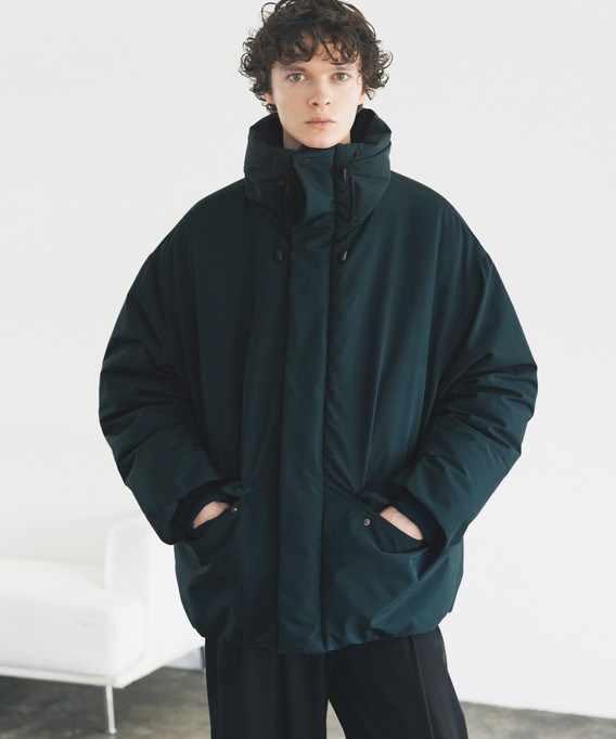 アウター ジャケット メンズ 中綿 ボリューム ハイネック 防寒 軽量 秋