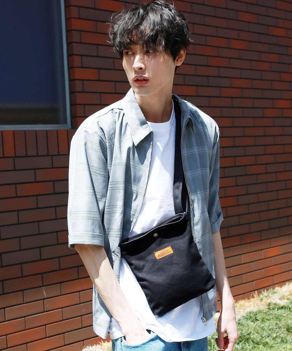 universal overall✖️Manastashサロペット サコッシュ付き 楽天