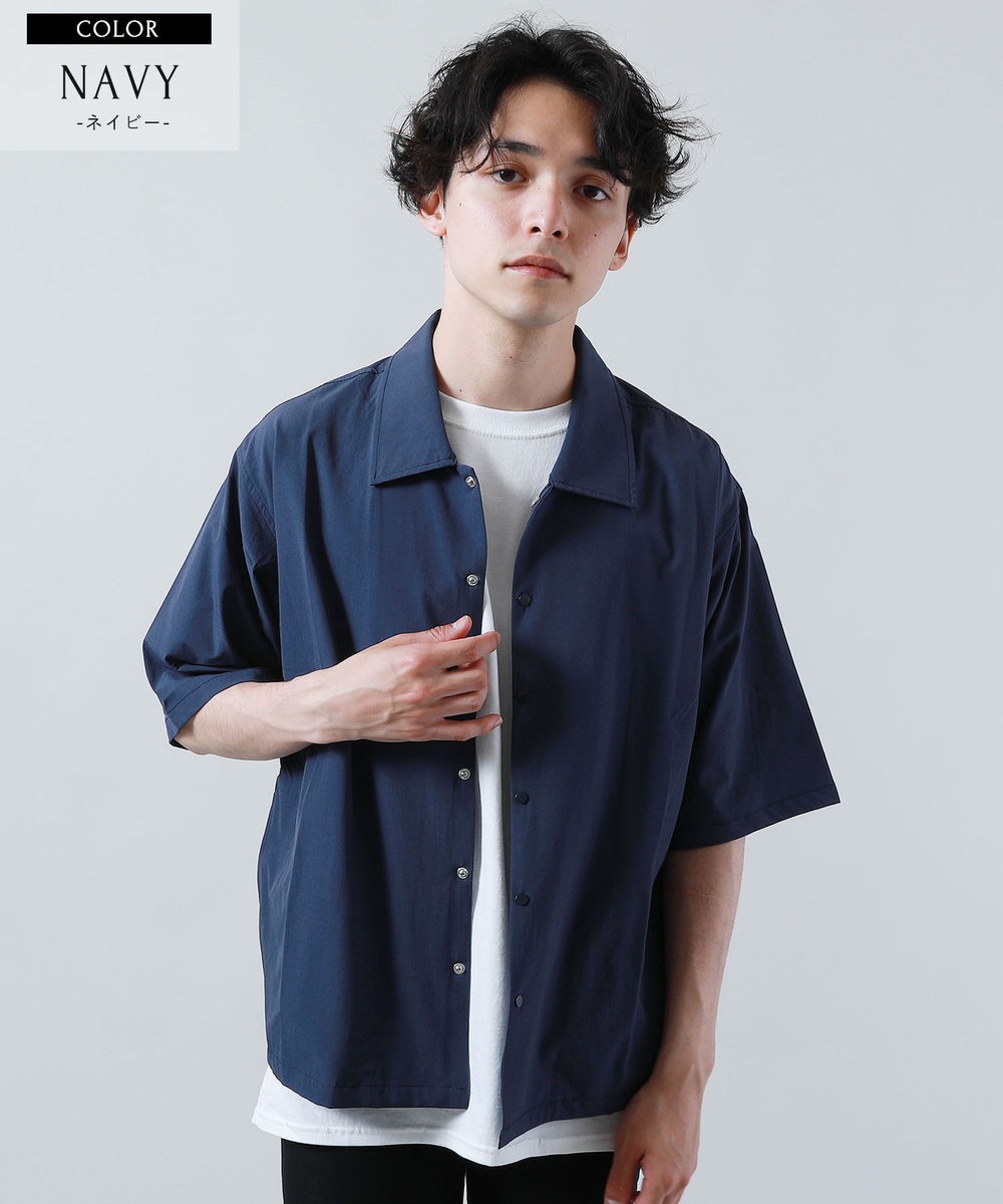 コーチジャケット メンズ シャツ ジャケット 4WAY ナイロン