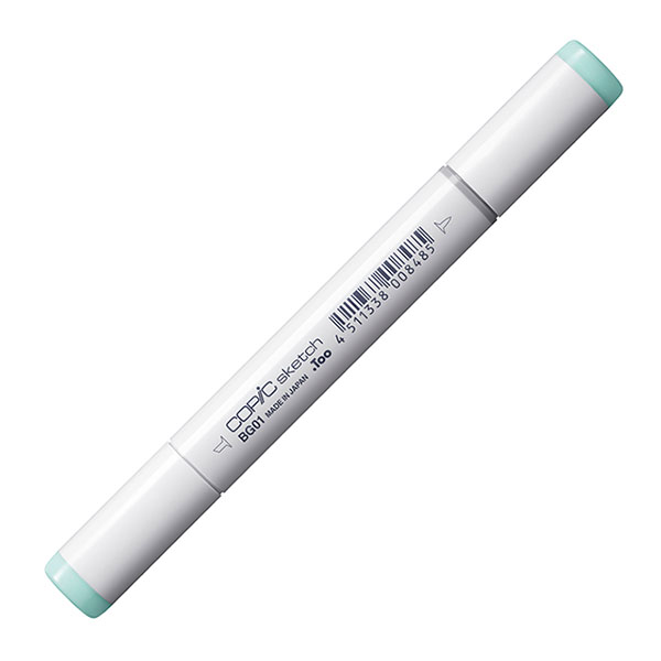 【1本】COPIC コピックスケッチ 単色 BG:Blue Green(青緑) BG0000 BG000 BG01 BG02 BG05 BG07 BG09 BG10 BG11 BG13 BG15 BG18 BG23 BG32 BG34 | コピックスケッチ | 03