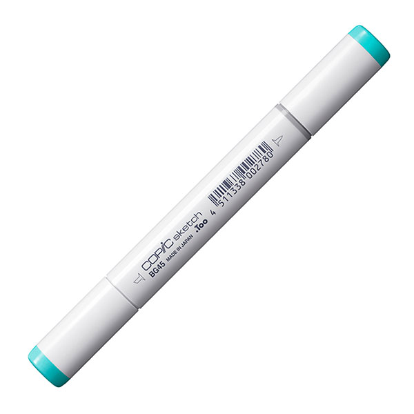 【1本】COPIC コピックスケッチ 単色 BG:Blue Green (青緑) BG45 BG49 BG53 BG57 BG70 BG72 BG75 BG78 BG90 BG93 BG96 BG99｜sozaihompo｜02