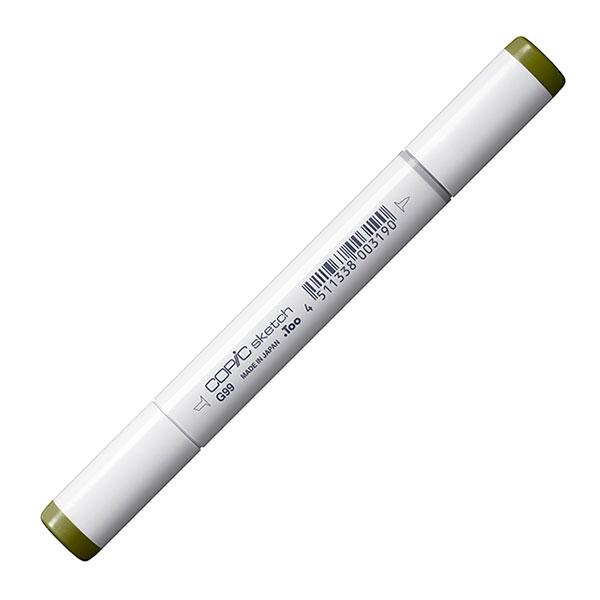 【1本】COPIC コピックスケッチ 単品 G Green (緑) G20 G21 G24 G28 G29 G40 G43 G46 G82 G85 G94 G99 | コピックスケッチ | 12