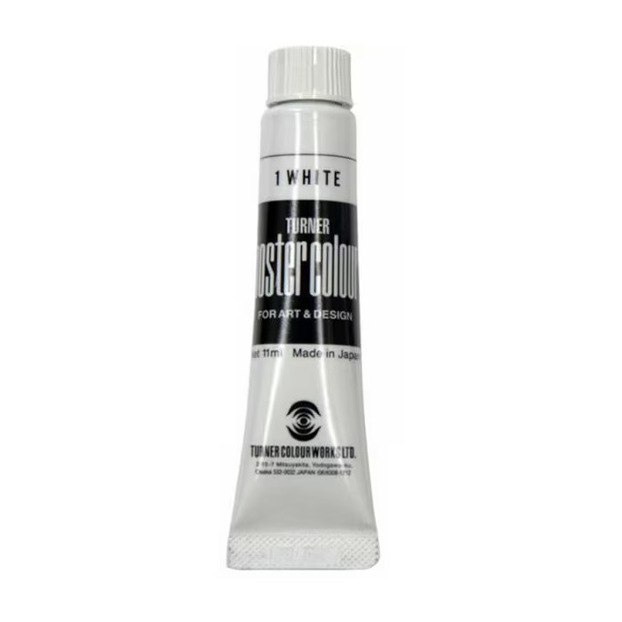 ターナー ポスターカラー 単色 11ml 普通色 蛍光色 ターナー色彩 TURNER COLOUR マット つや消し | ターナー | 01