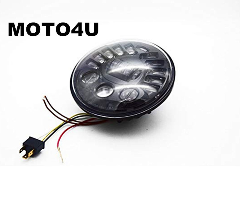 ヘッドライト バイク 80W 7 BMW Rninet RNinet オートバイ LED