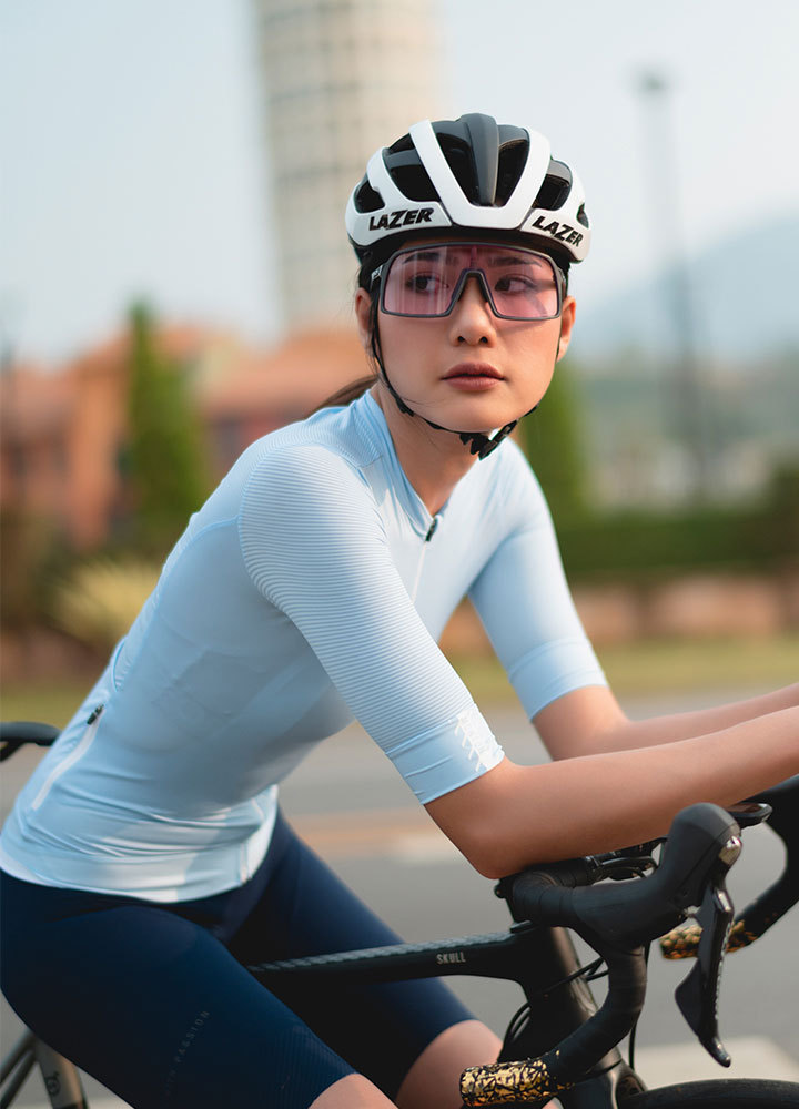 Monton［モントン］女性用半袖サイクルジャージ［自転車用/レディース 