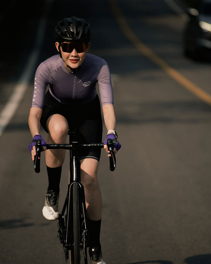 Monton［モントン］女性用プロモデル半袖サイクルジャージ［自転車用/レディース］Obakeショートスリーブ紫外線対策UV対策 -  スポーツキッド：機能性インナー、アンダーシャツやサイクルジャージ、パンツを企画、販売。