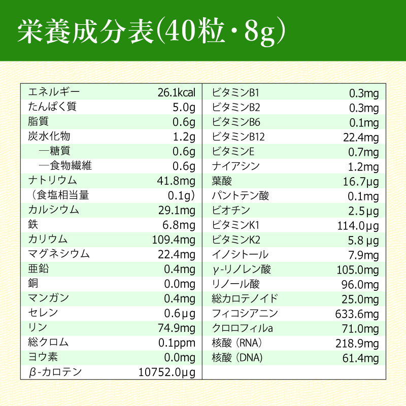 スピルリナ久米島酵素 1200粒 ダイエットサプリ 藻 健康食品 Spirulina 【税込3,000円以上送料無料】｜sp100｜17