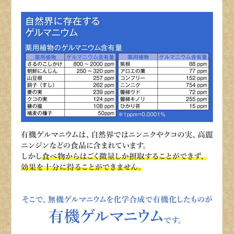 有機ゲルマニウム（粉末） 2ｇ×4本 サプリメント 国産 健康食品 :1008