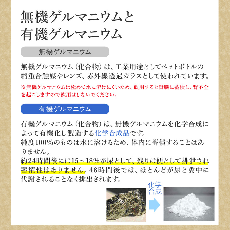 ゲルマ100 有機ゲルマニウム（粒タイプ） 60粒 サプリメント 健康食品｜sp100｜12