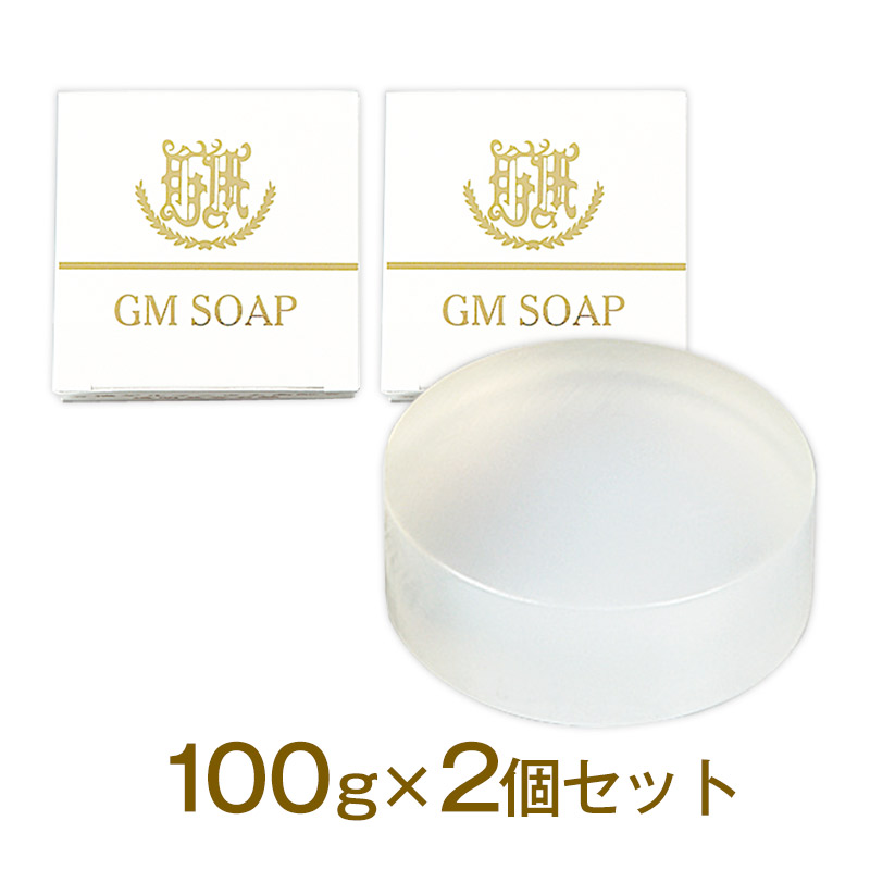 GM SOAP 有機ゲルマニウム配合石けん 100g×2個 【62%OFF!】 - せっけん