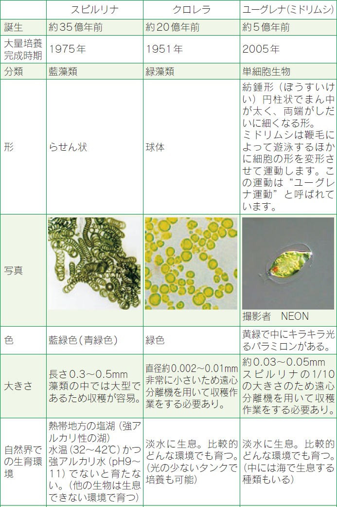 ユーグレナ 公式 スピルリナ.クロレラ