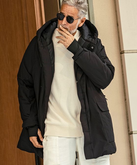 Junhashimoto jh+ ジュンハシモト　ポリエステル　ジャケット　黒 JH+ ADD TRACK JACKET | junhashimoto（ジュンハシモト）Official webshop