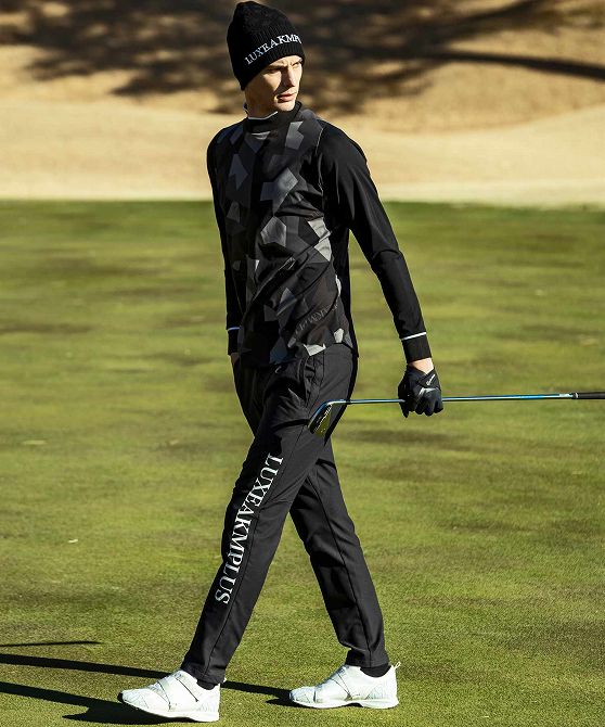 LUXE AKM PLUS リュクスエイケイエムプラス ゴルフ サイドロゴ