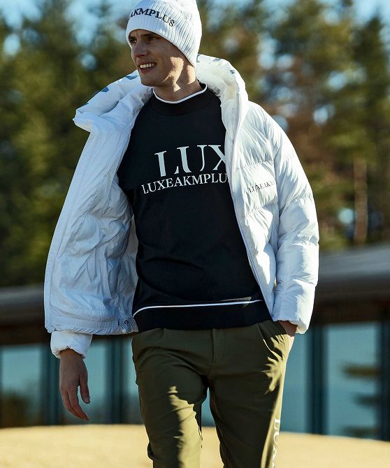 LUXE AKM PLUS リュクスエイケイエムプラス ゴルフ フロントロゴモック