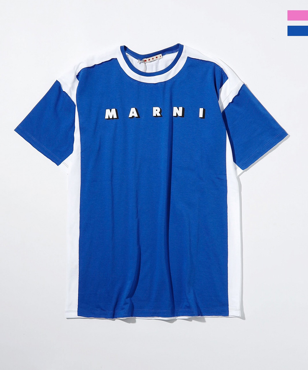 MARNI マルニ ブランドロゴ プリント 半袖 Tシャツ カットソー 女の子 子供服 こども服 キッズ おしゃれ かっこいい かわいい ブランド