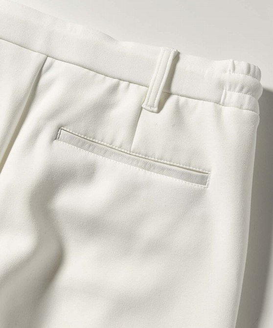 ウノピゥウノウグァーレトレ リラックス（1PIU1UGUALE3 RELAX）/1PIU1UGUALE3 RELAX レザーラインポンチスラックス 1PIU1UGUALE3 RELAX ウノピゥウノウグァーレトレ リラックス レザー